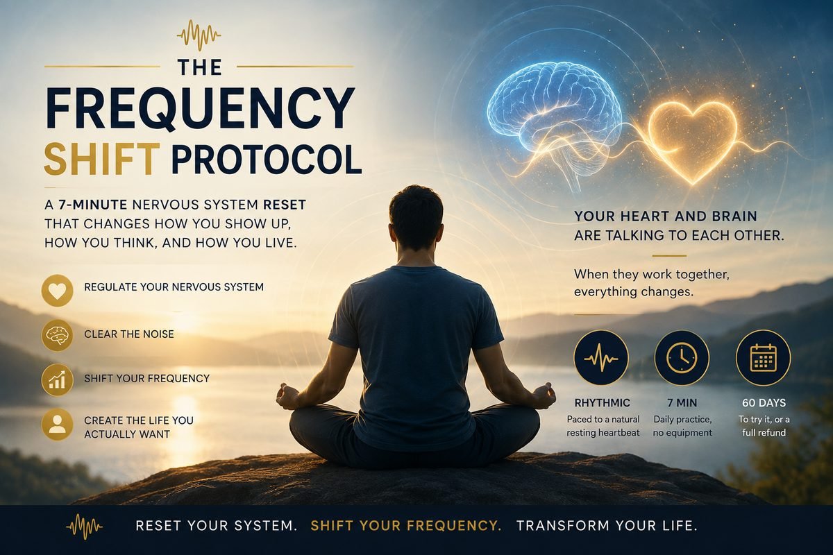 The Frequency Shift Protocol: a 7-minute daily nervous system reset audio programme